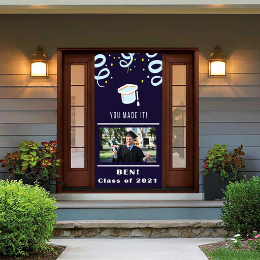 DoorFoto Door Cover Customizable - Graduation Wrap