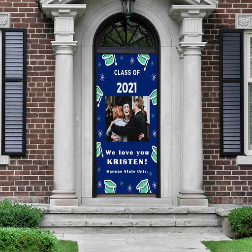 DoorFoto Door Cover Customizable - Graduation Backdrop