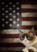 Grumpy Cat Door Cover Grumpy Cat Flag