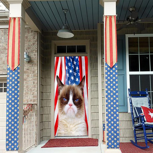 Grumpy Cat Door Cover Famous Grumpy Cat