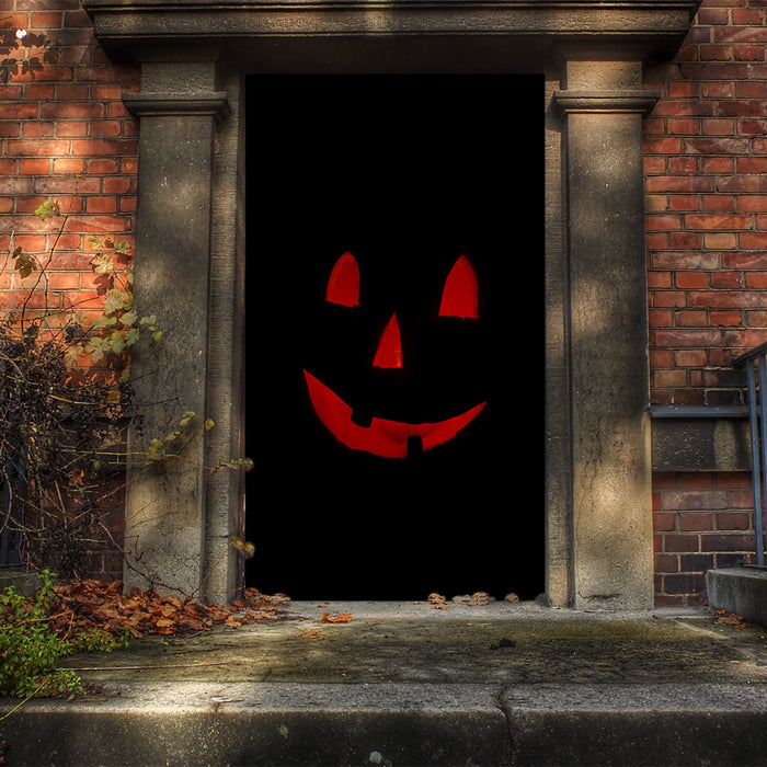 DoorFoto Door Cover Customizable - Halloween Door Swag