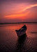 DoorFoto Door Cover Solitary Boat