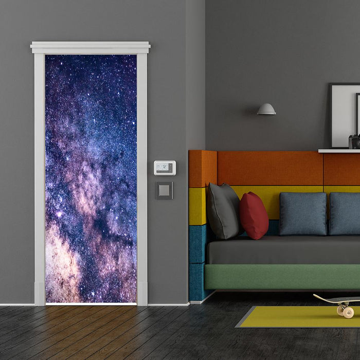 DoorFoto Door Cover Starry Night