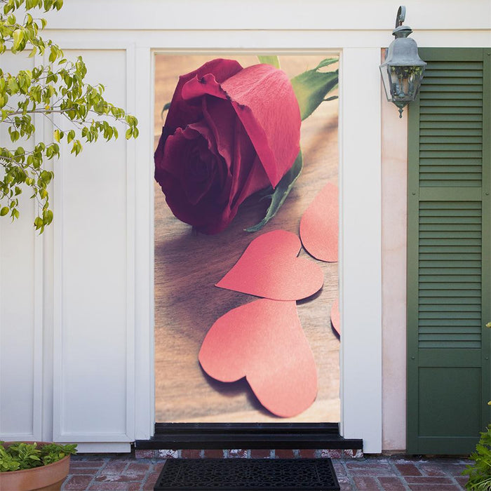 DoorFoto Door Cover Timeless Rose