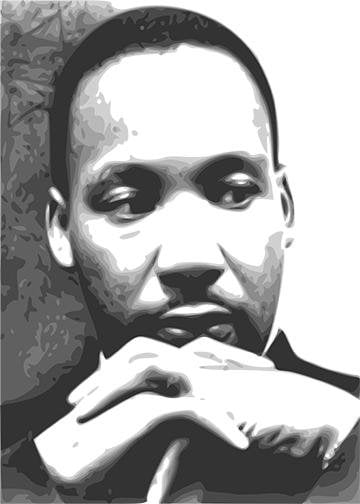 DoorFoto Door Cover Martin Luther King