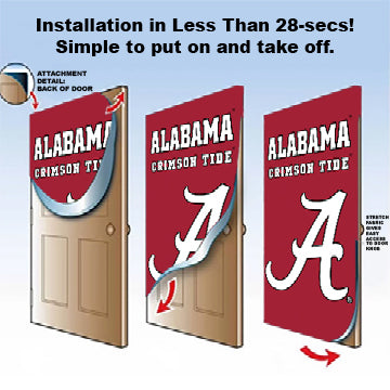 DoorFoto Door Cover Bama Nation