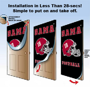 DoorFoto Door Cover Bama Door Cover