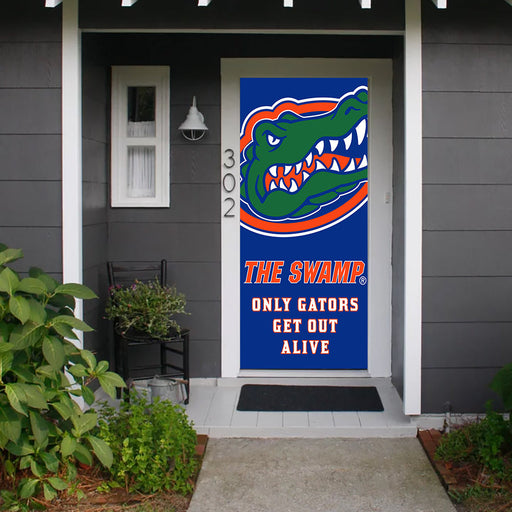 DoorFoto Door Cover Fighting Gators