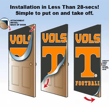 DoorFoto Door Cover UT Vols