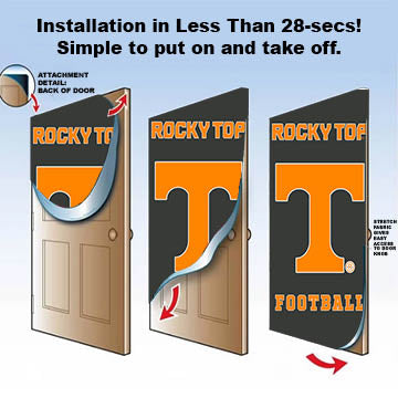 DoorFoto Door Cover Rocky Top