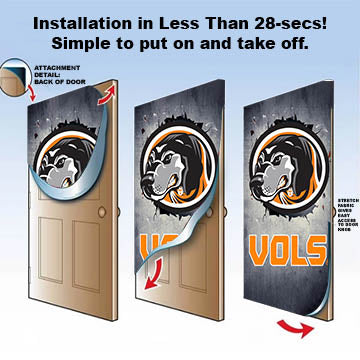 DoorFoto Door Cover Vols Smokey