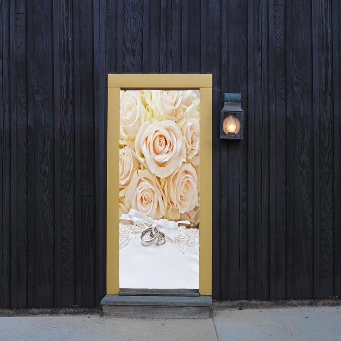 DoorFoto Door Cover Customizable - Wedding Backdrop